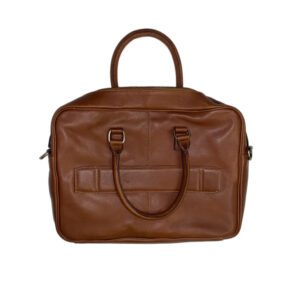 Introducing all new leather bag/ laptop bag 15'' | pure Leather with shoulder Strap- Brown Color
