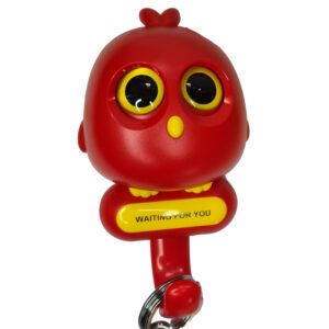 Owl Shape Key Holder | Fun Designer Key hanger in a Owl Shape | Red Color