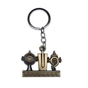 Sangu, chakra and Namam 3in1 | Single Side view Design | Thin and Light Weight -Light Green Color